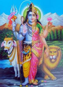 Ardhanirishwara-Shiva-Parvati